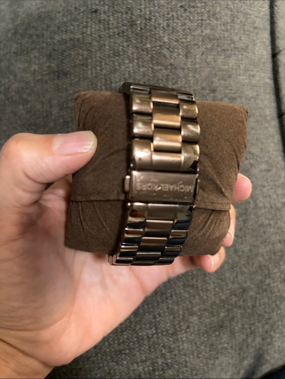 Michael Kors Women’s Brown Gold Chronograph Watch